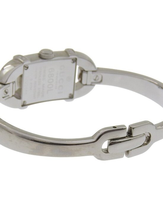 GUCCI Watches 6800L White shellDial Stainless Steel/diamond Quartz Analog ... main image 5